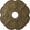 Ekena Millwork Rotherham Ceiling Medallion (Canopies up to 3 1/2"), 18"OD x 3 1/2"ID x 1 1/2"P, Mississippi Mud CM17ROMMF - alternate 1